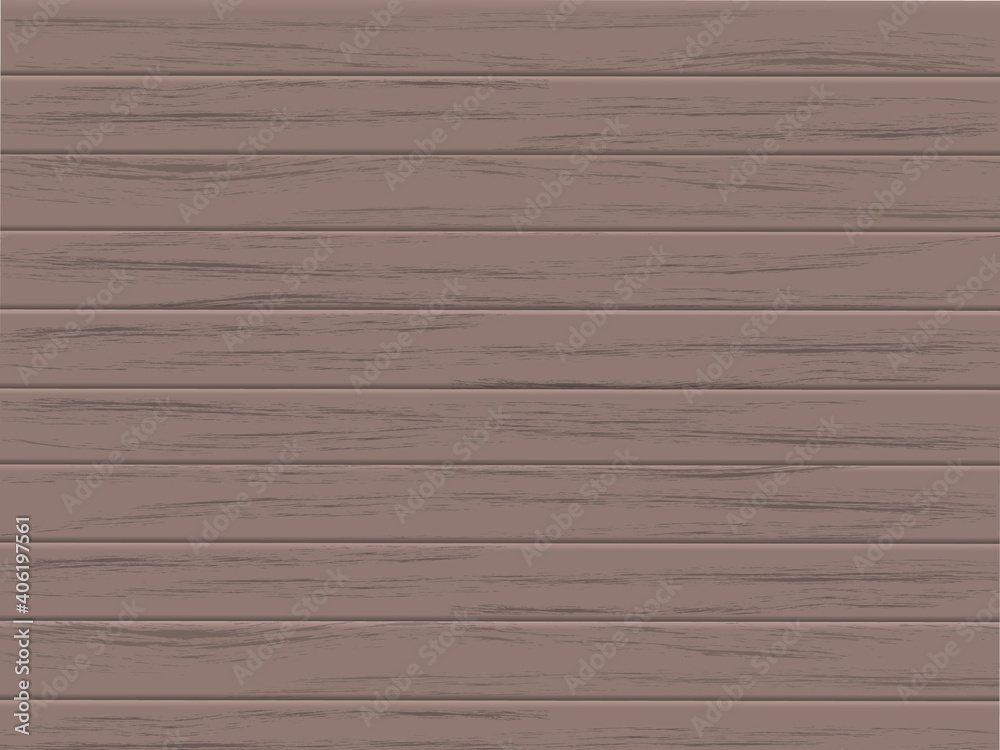 Naklejka premium Seamless warm and soft brown wood texture pattern design background, horizontal wood planks floor