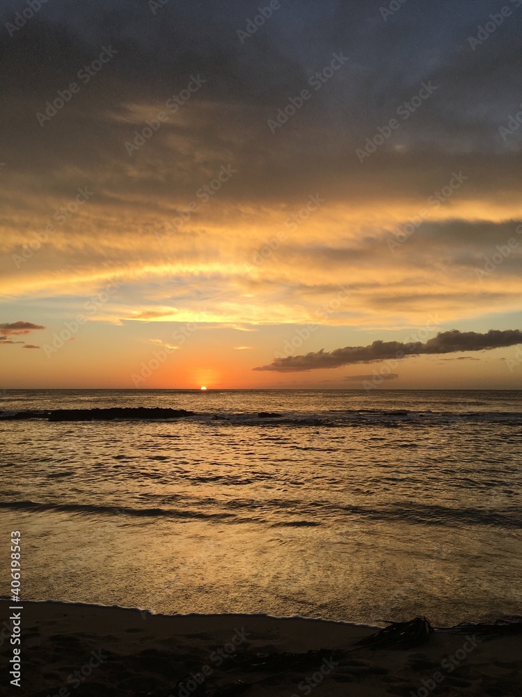 Obraz premium Sunset on Beach