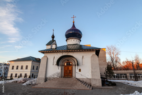Fototapeta Naklejka Na Ścianę i Meble -  Kazan Church of the Assumption Monastery. Perm