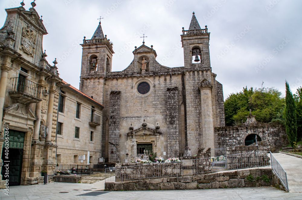 Monasterio San Estevo de Ribas del Sil, Lugo, Galicia, España