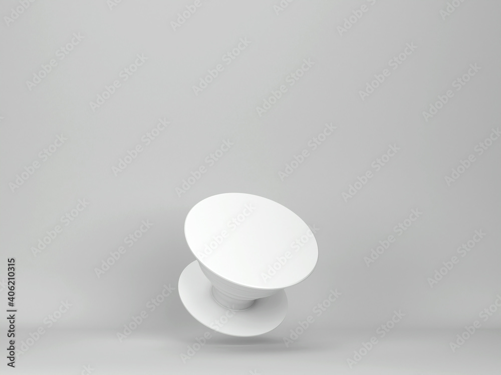 Blank phone pop socket mockup Blank phone pop socket mockup