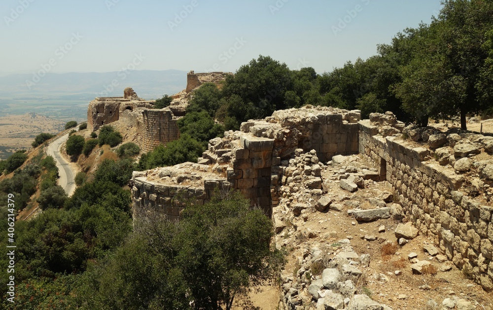 Ancient ruined Nimrod fortress