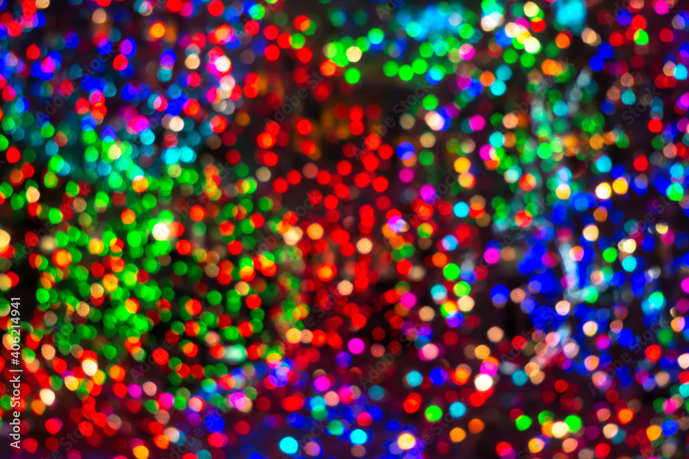 Festive lights. Can be used as background