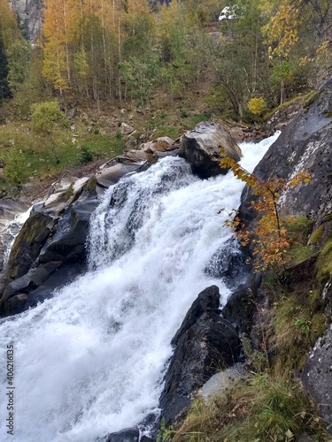 Wasserfall in geiranger