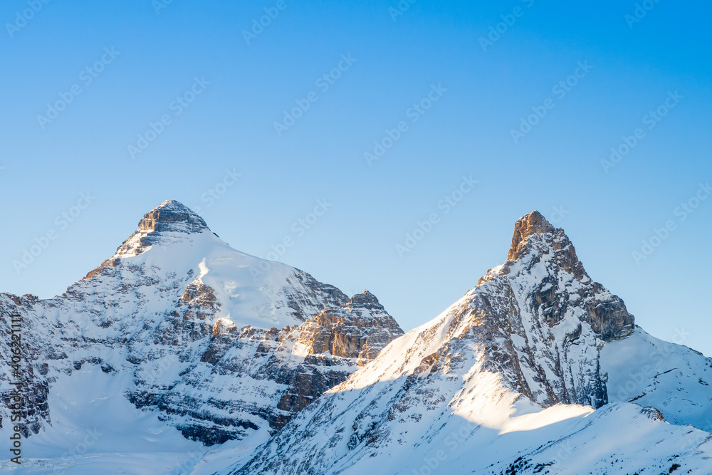 Beautiful mountain landscape in the Canadian Rockies Beautiful mountain landscape in the Canadian Rockies