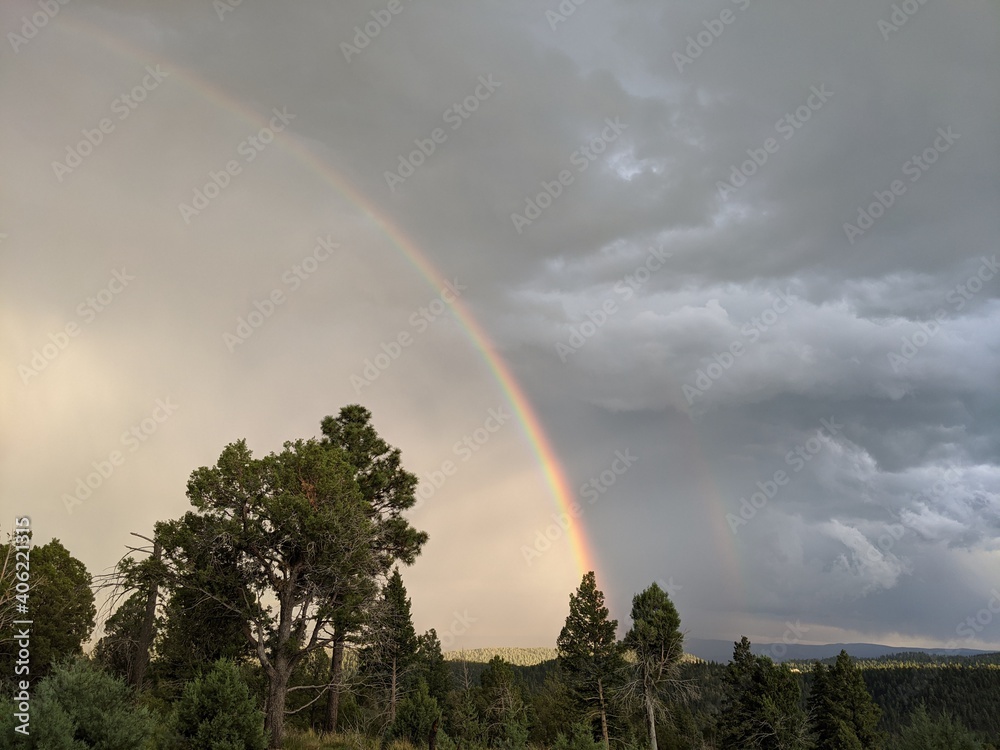 Rainbow White Mountains New Mexico 2020 Rainbow White Mountains New Mexico 2020