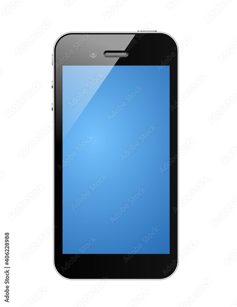 Smartphone Realistic Icon Smartphone Realistic Icon