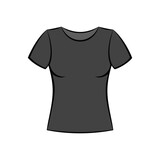 Female T-shirt Illustration