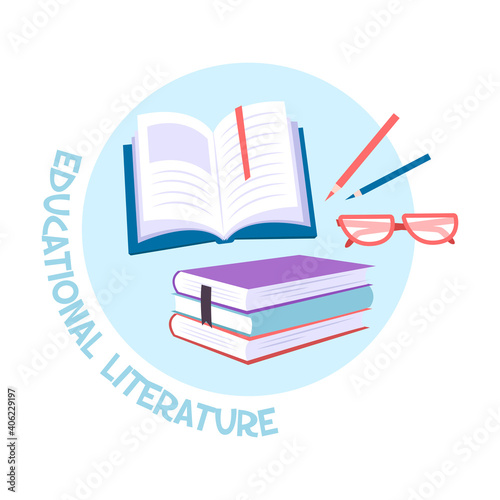 Educational Literature Concept