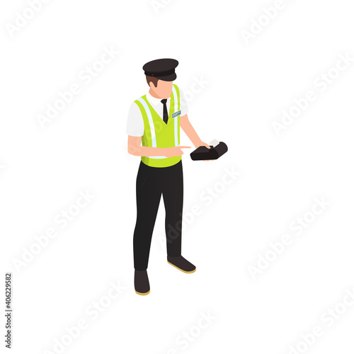 Parking Staff Icon