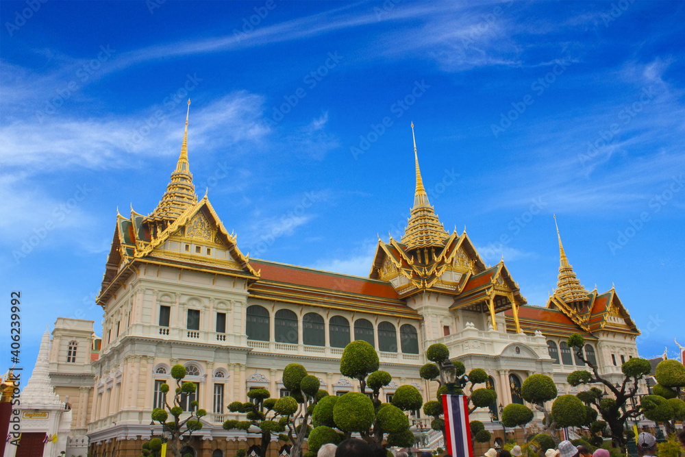 Naklejka premium Grand Palace in Bangkok Thailand