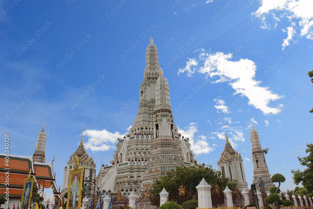 Wat Arus temple in Thailandat arun