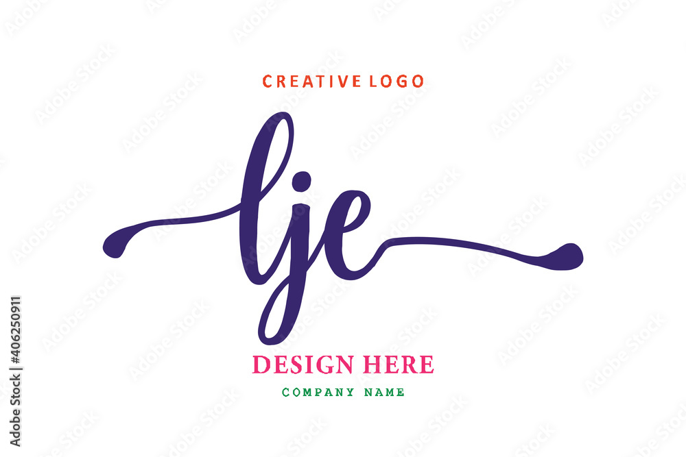LJE lettering logo is simple, easy to understand and authoritative LJE lettering logo is simple, easy to understand and authoritative