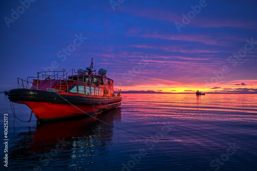 Amanecer en Patagonia