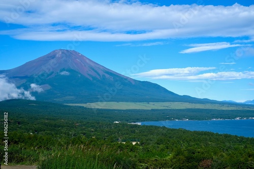 夏の富士山