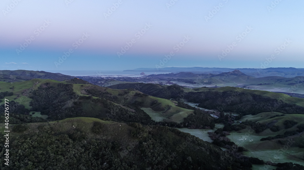 San Luis Obispo California Scenic Mountain Overlook