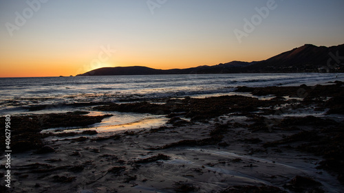 Pismo Beach Tidepools, California Sunset and Tidepools