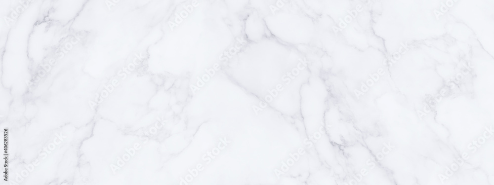 Panorama white marble stone texture for background.