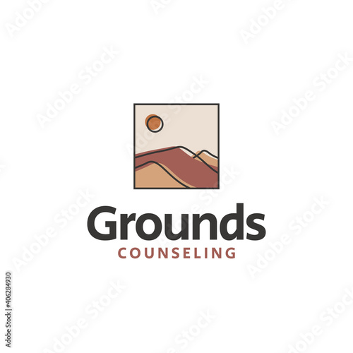Creative Counseling Logo Design Vector