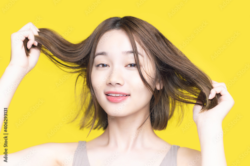 女性のヘアケアイメージ 美髪 美容 スキンケア 女性のヘアケアイメージ 美髪 美容 スキンケア