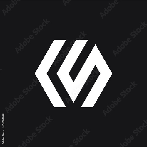 CS logo CS icon CS vector CS monogram CS letter CS minimalist CS triangle CS flat Unique modern flat abstract logo design  