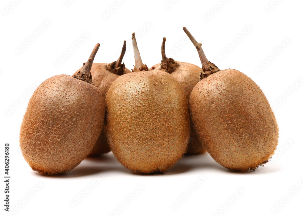 kiwi fruit on white background kiwi fruit on white background