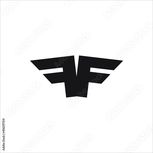Free Download FF logo FF icon FF vector FF monogram FF letter FF minimalist FF triangle FF flat Unique modern flat abstract logo design   - GFXLoad