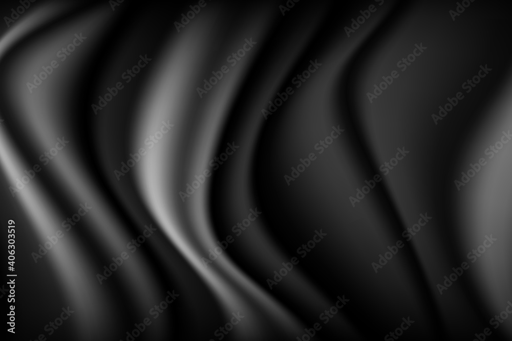 Abstract background with black satin silky cloth smooth texture. Abstract background with black satin silky cloth smooth texture.