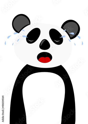 Panda weint