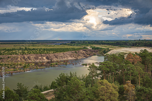 Future lake near Cottbus photo