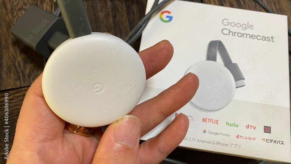 Google Chromecast 新品　第三世代　グーグルクロムキャスト
