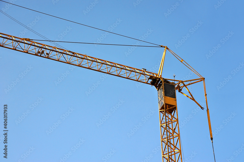 Construction tower crane