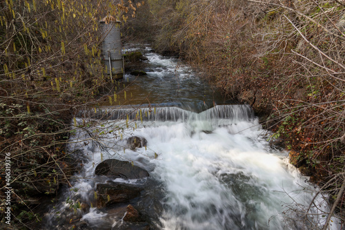 Mormon Ravine Creek at Confluence with the North Fork of the American River.