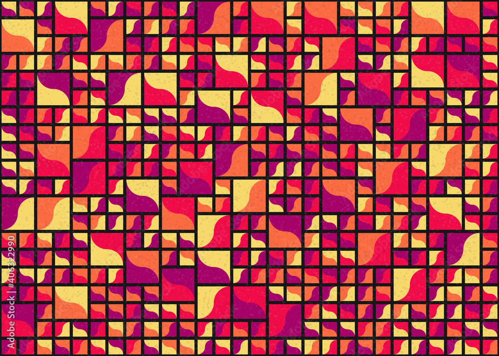Abstract Geometric Pattern generative computational art illustration Abstract Geometric Pattern generative computational art illustration