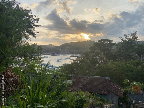 padang bay sunset bali