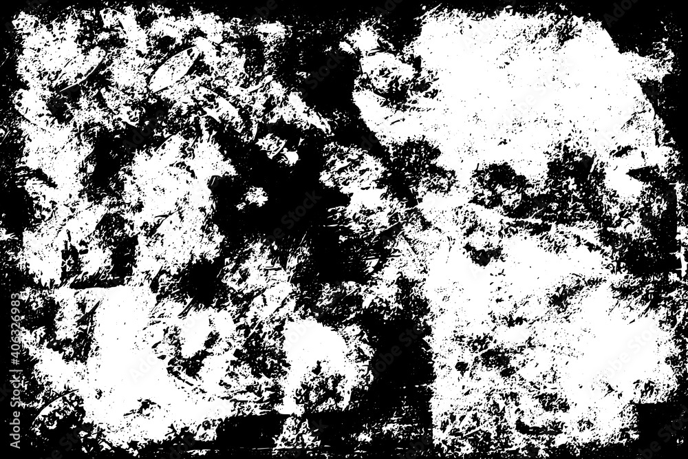 Black and white background. Monochrome grunge background. Abstract texture of dirt, dust, blots, chips. Dirty dirty surface Black and white background. Monochrome grunge background. Abstract texture of dirt, dust, blots, chips. Dirty dirty surface