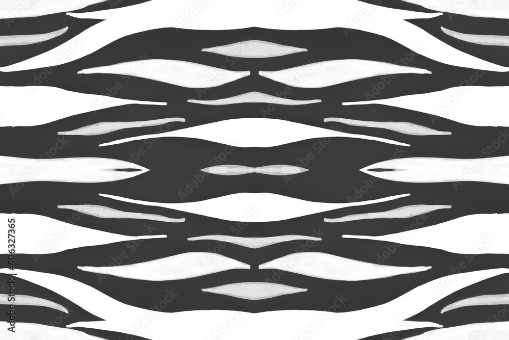 Seamless Zebra Pattern. Abstract Animal Design. Seamless Zebra Pattern. Abstract Animal Design.