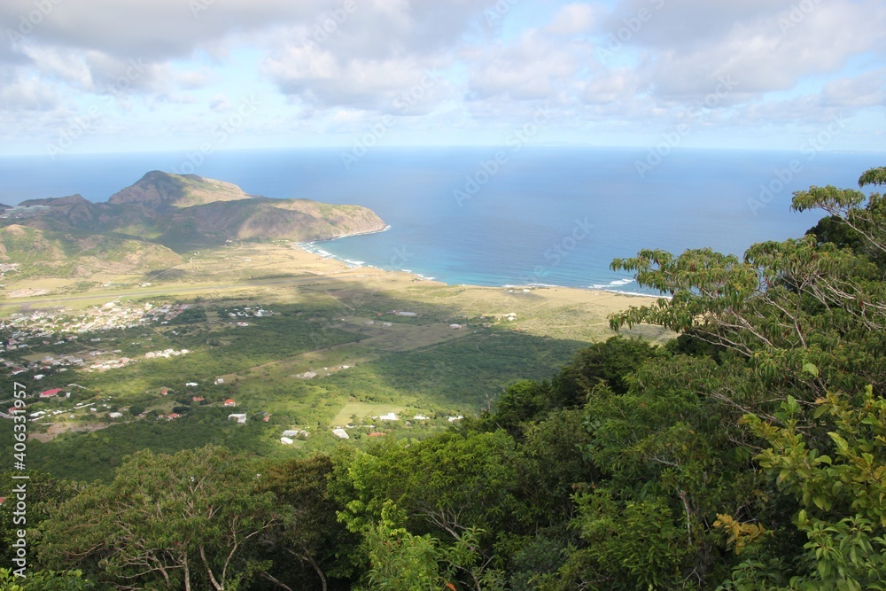 St Eustatius Aerial View