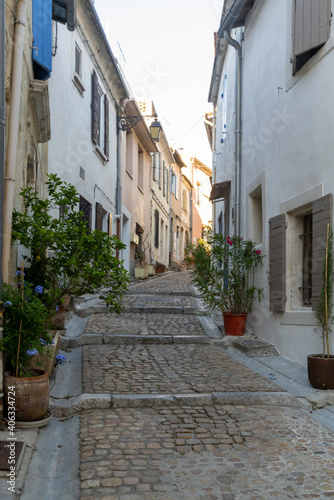 the houses in Arles, southern France