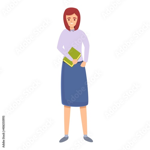 Study uniform icon. Cartoon of study uniform vector icon for web design isolated on white background