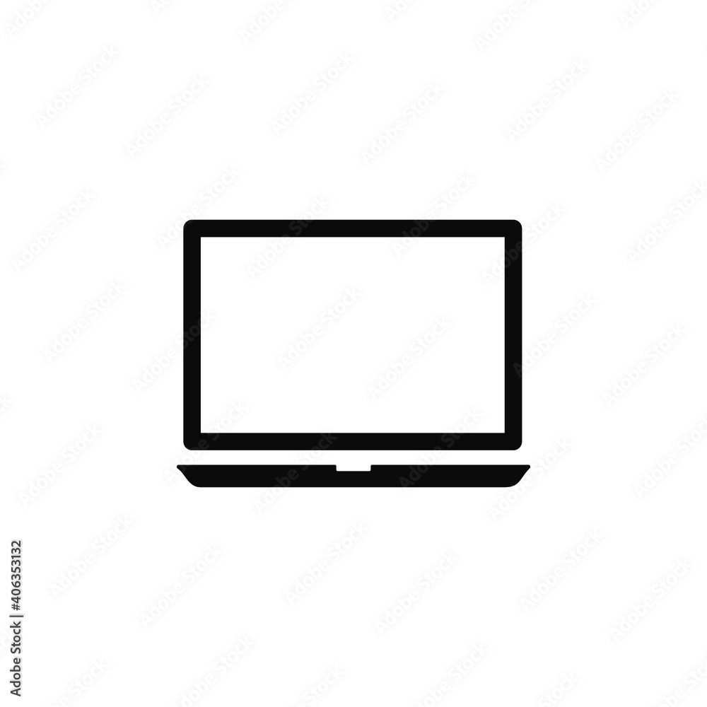 Digital devices laptop vector icon eps Digital devices laptop vector icon eps