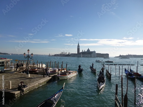 Venetian lagoon, grand canal, San Giorgio Maggiore