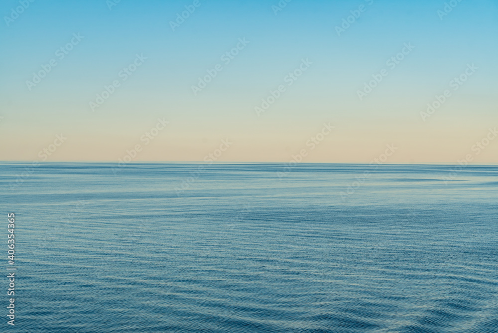 Fototapeta premium nice blue sea and sky
