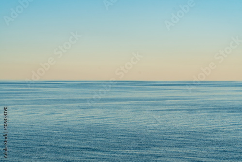 nice blue sea and sky