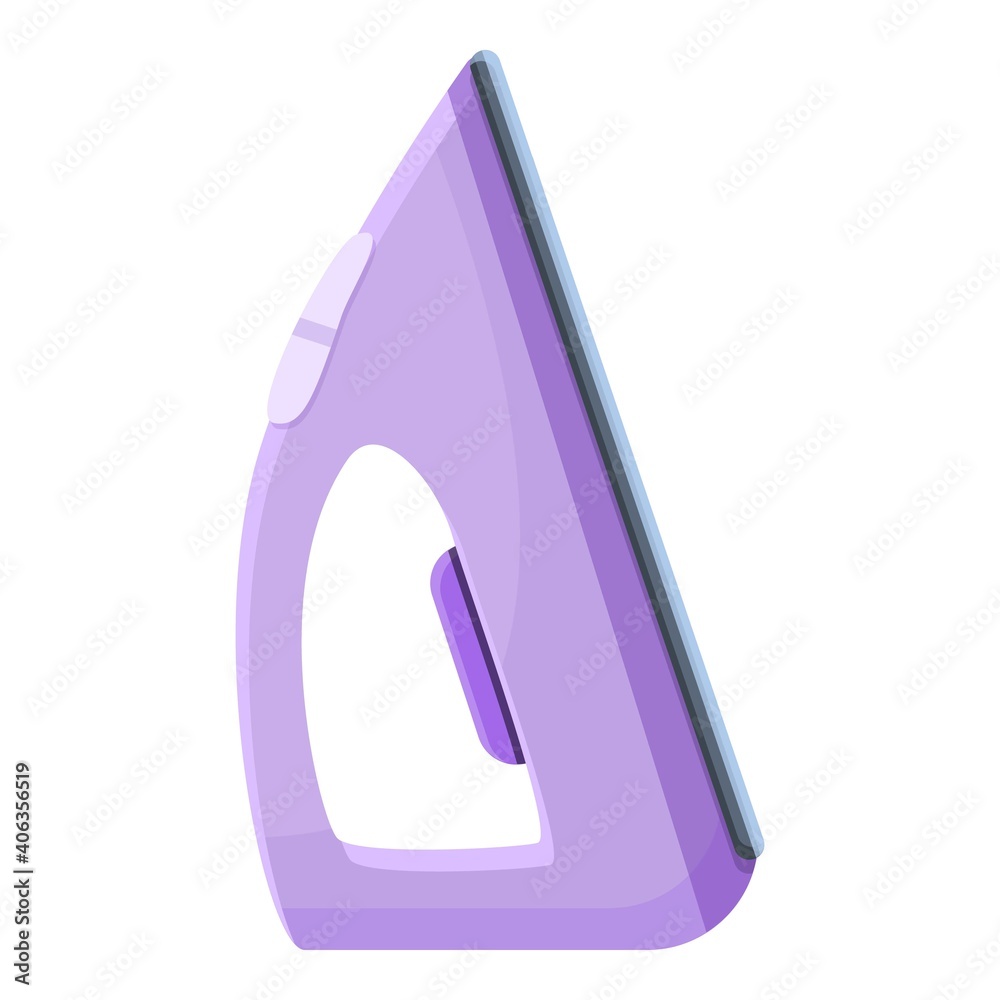 Iron icon. Cartoon of iron vector icon for web design isolated on white background Iron icon. Cartoon of iron vector icon for web design isolated on white background