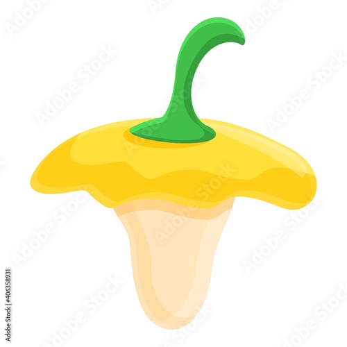 Pepper waste icon. Cartoon of pepper waste vector icon for web design isolated on white background
