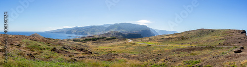 Madeira Peninsula Viewpoint with coast on both sides