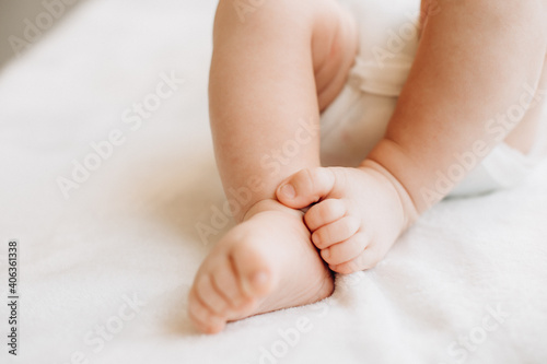 baby feet close up © Юлия Чернецкая