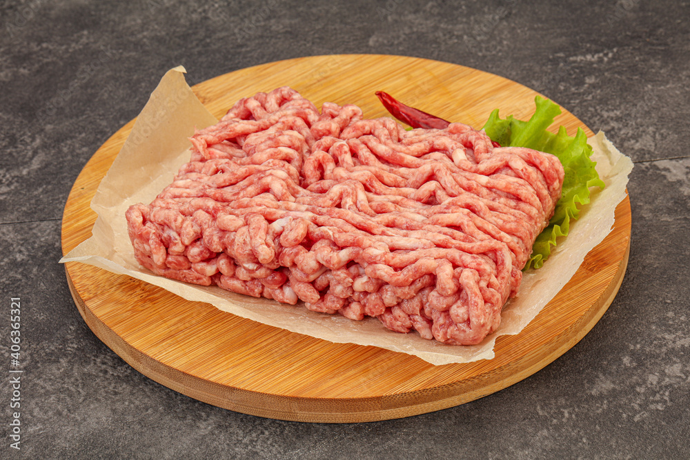 Minced meat - pork and beef