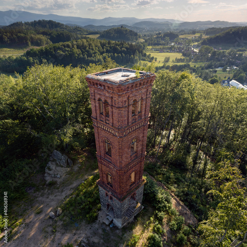 Wieża widokowa w Maciejowej © GreenDrone